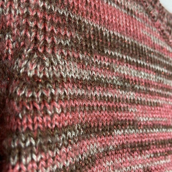 Species Wool Blend Space Dyed Sparkle Sweater Sz S - Picture 4 of 6